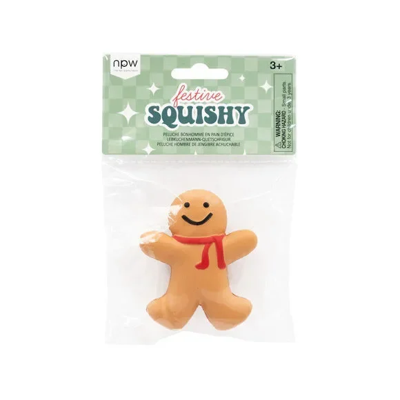 Festive Gingerbread Squishy - Picture 1 of 3